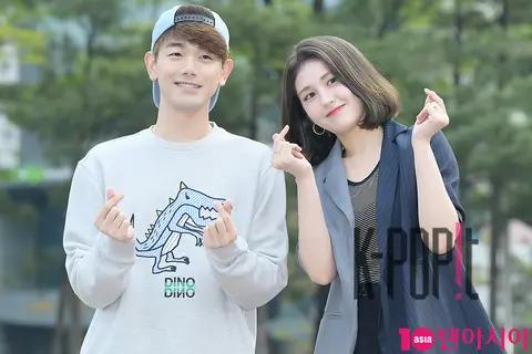 Eric Nam, Jeon Somi — Music Bank Arrival