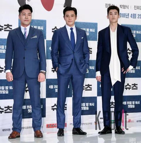 Choi Gwi-hwa, Jang Dong-gun, Park Hyungsik — Suits Production Briefing