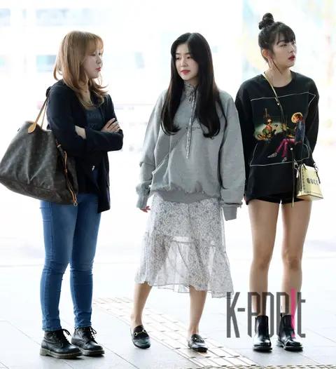 Red Velvet, Wendy, Irene, Seulgi — Airport