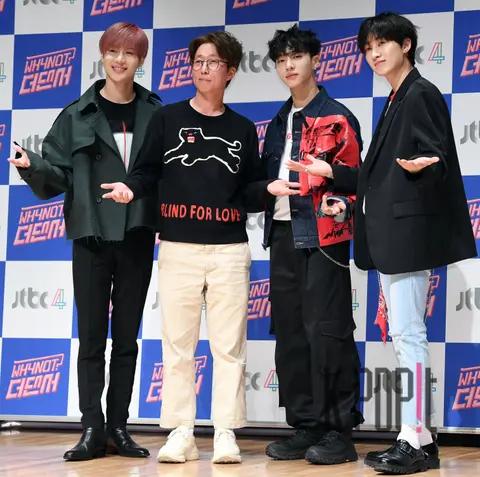 Taemin, Kim Hak-jun (PD), Lee Ki-kwang, Eunhyuk — The Dancer Production Briefing