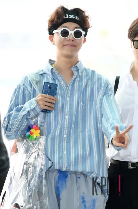 BTS, J-Hope — Airport