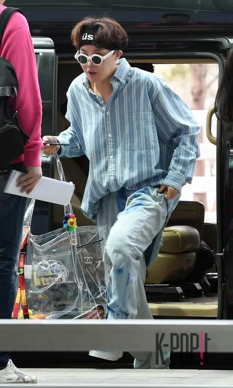 BTS, J-Hope — Airport