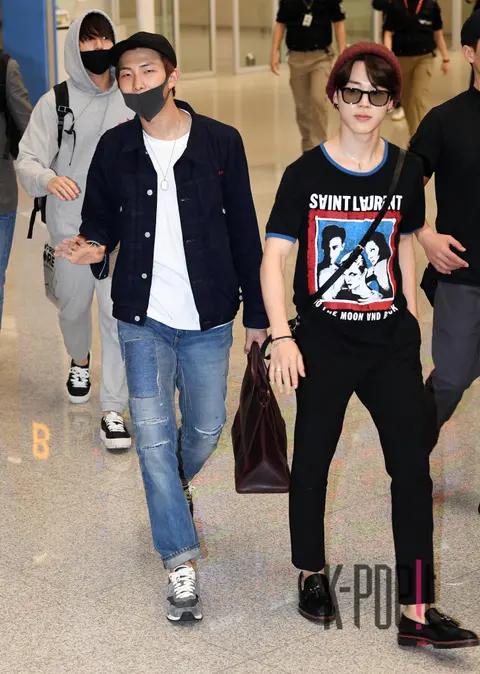 BTS, RM — Airport