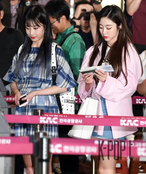 Lovelyz, Ryu Ji-ae, Seo Ji-su — Airport