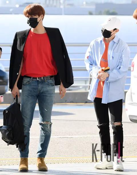 HIGHLIGHT, Son Dong-woon, Yang Yo-seob — Airport