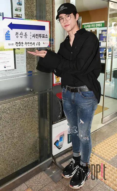 Kim Dong-han — Regional Election Early Voting Site
