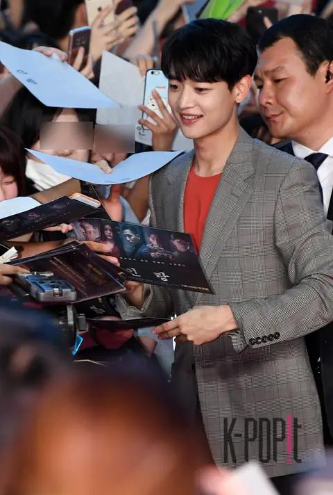 SHINee, Minho — Film Inran Red Carpet