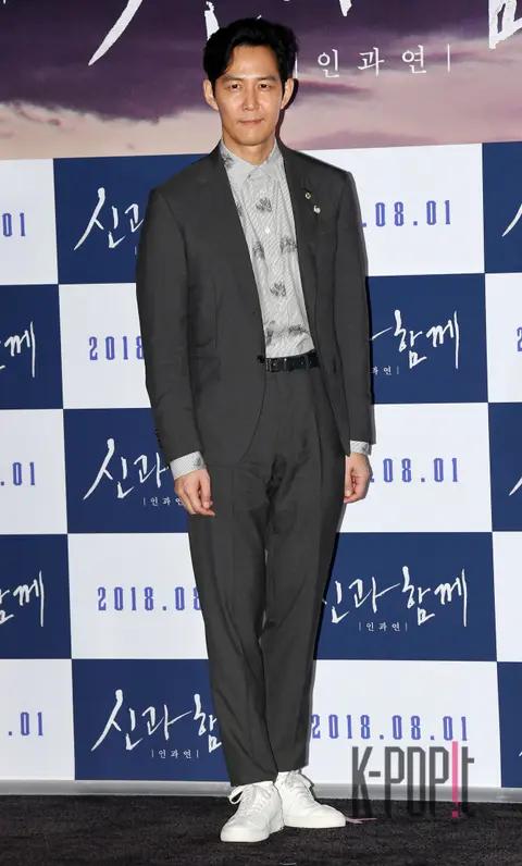 Lee Jung-jae — Junto with Gods: Karma Press Screening