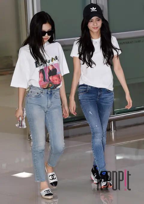BLACKPINK, JENNIE, Jisoo (BLACKPINK) — Airport