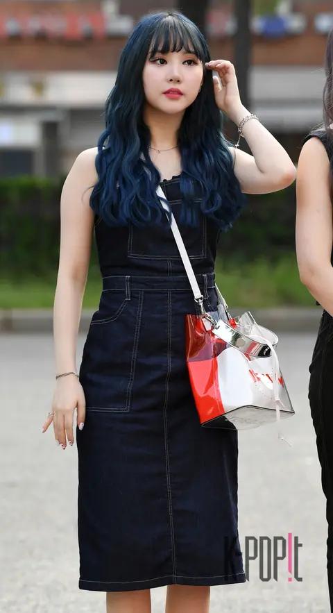GFRIEND, Eunha — Music Bank Arrival
