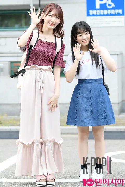 Miyawaki Sakura, Yabuki Nako — Produce 48 Arrival