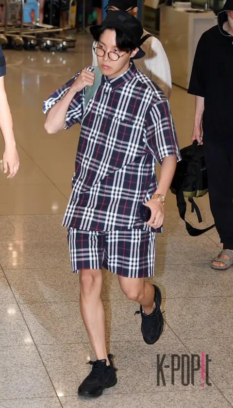 BTS, J-Hope — Airport