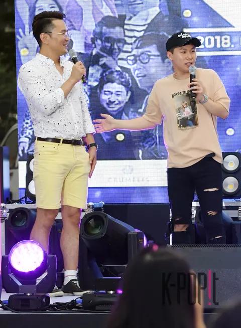 Yoon Hyung-bin, Yang Se-hyung — Comedy Week Hongdae Opening Ceremony