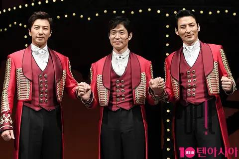 Park Geon-hyung, Yoo Joon-sang, Kim Joon-hyun — Barnum Press Call