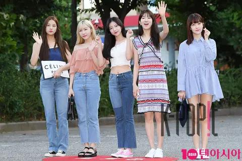 LABOUM — Music Bank Arrival