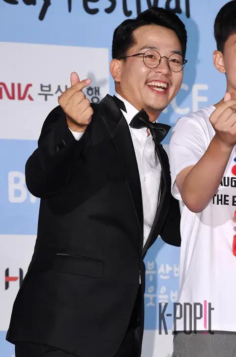 Kim Joon-ho — Busan Comedy Festival Blue Carpet