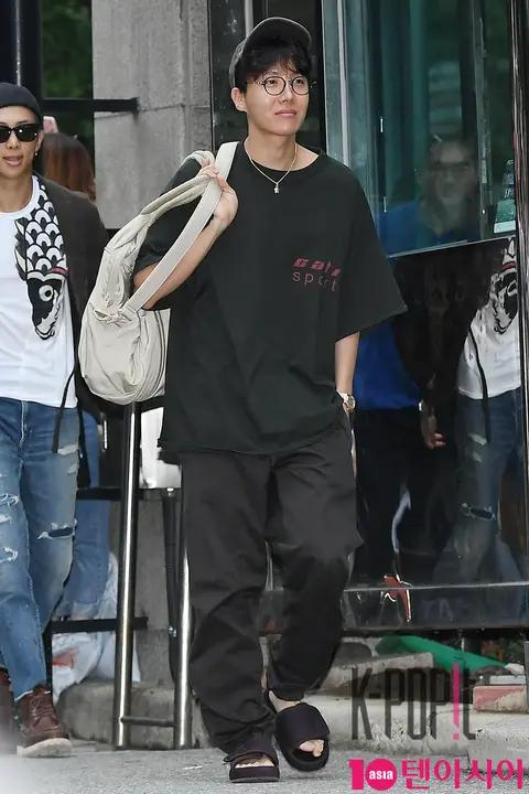 BTS, J-Hope — Music Bank Arrival