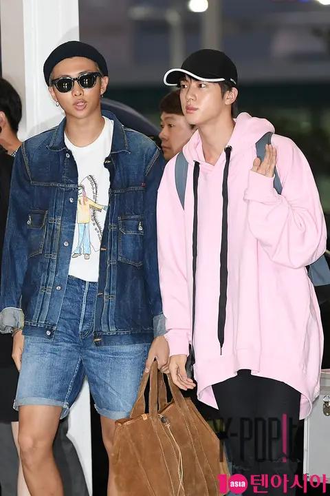 BTS, RM, wls — Airport