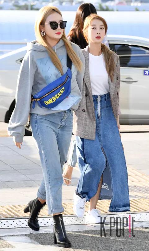 EXID, LE, Hyerin — Airport