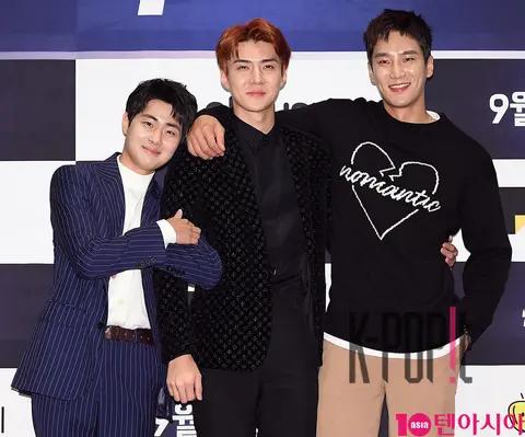 Jo Byung-gyu, Sehun (EXO), Han Bo-hyun — Dokgori Wind Production Briefing — 2018-09-07