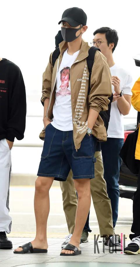 EXO, Chanyeol — Airport
