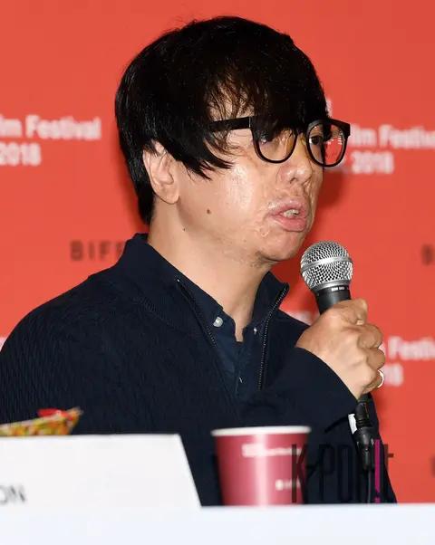 Yoon Jae-ho — 23rd Busan International Film Festival Beautiful Days Press Conference — 2018-10-04