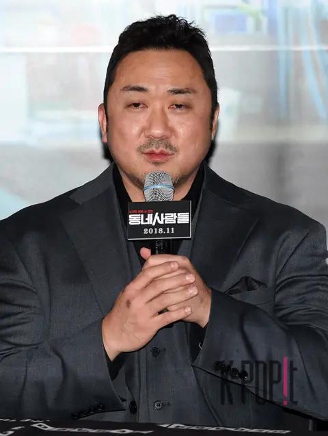 Ma Dong-seok — Neighbors Press Screening