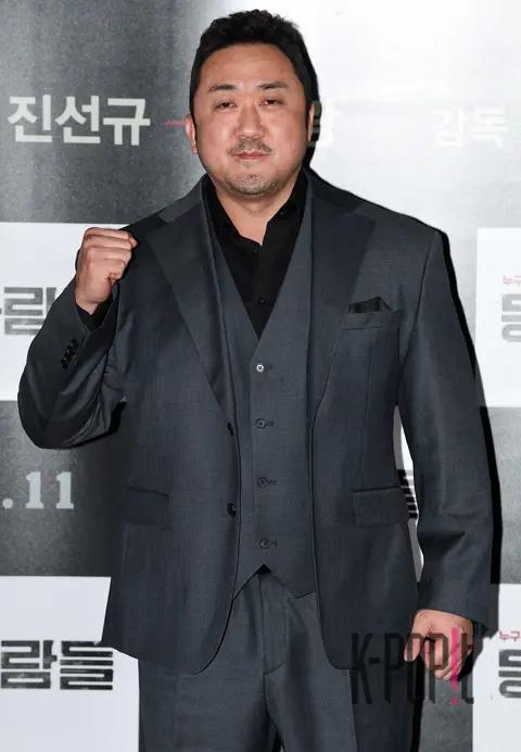 Ma Dong-seok — Neighbors Press Screening