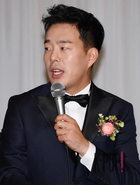 Kim Min-ki 1 — Kim Min-gi, Hong Yun-hwa Marriage Press Conference