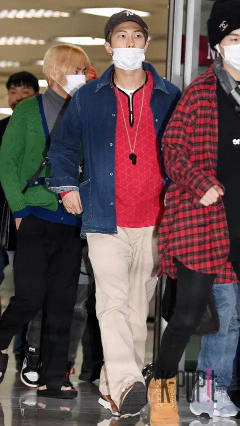 BTS, RM — Airport
