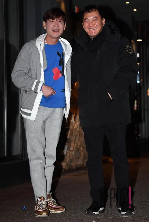 Jung Sung-ho, Jung Man-sik — Bad Papa Wrap Party