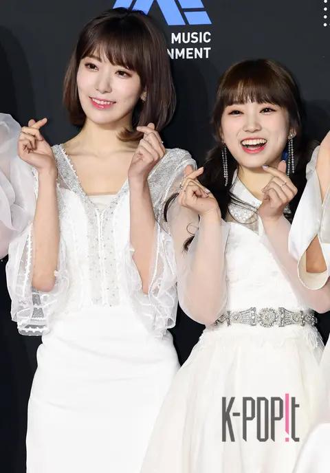 IZ*ONE, Miyawaki Sakura, Yabuki Nako — Mama Red Carpet