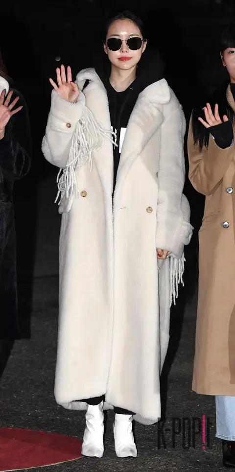 Apink, Son Na-eun — Music Bank Arrival