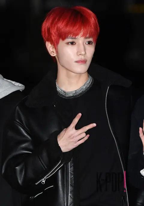 NCT 127, Taeyong 1 — Music Bank Arrival