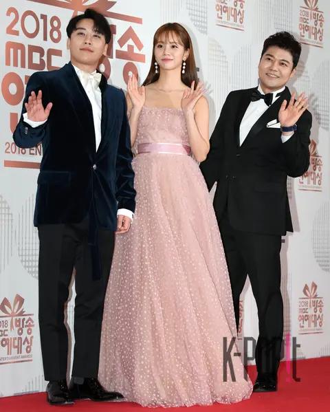 Seungri, Hye-ri, Jeon Hyun-moo — MBC Entertainment Awards