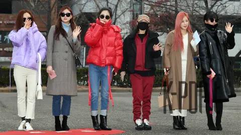 Apink — Music Bank Arrival