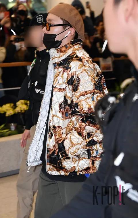 BTS, BTS, J-Hope — Airport