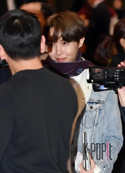 BTS, J-Hope — Airport