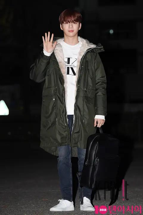 Kang Daniel 1 — Music Bank Arrival