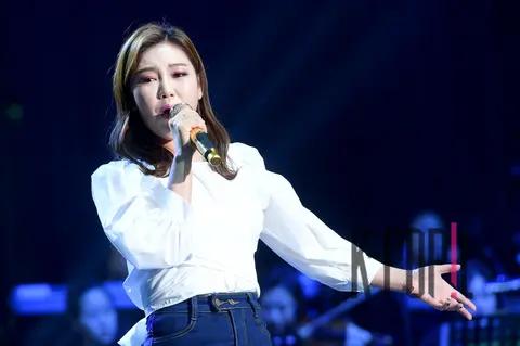 Song Ga-in — Miss Trot Youth Press Conference