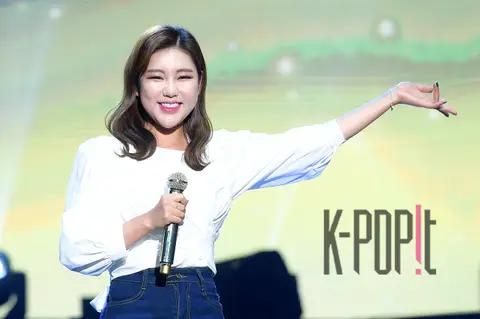 Song Ga-in — Miss Trot Youth Press Conference