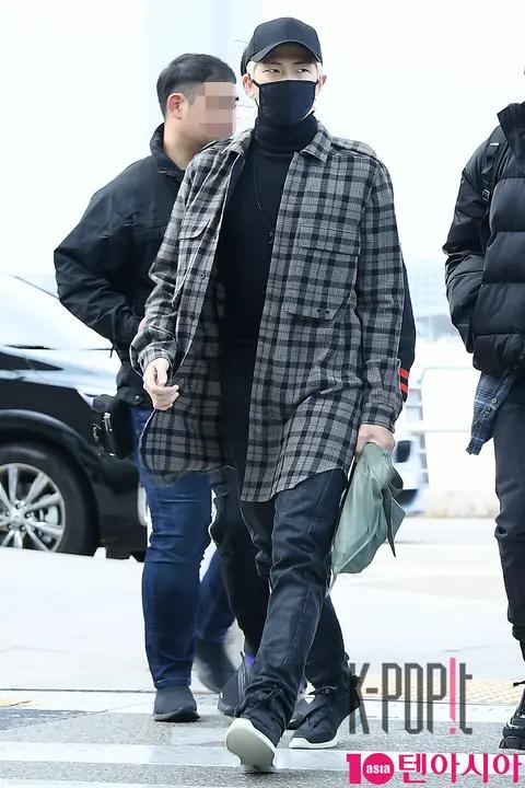 BTS, RM — Airport