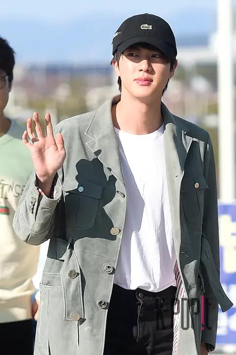 BTS, Jin 1 — Airport
