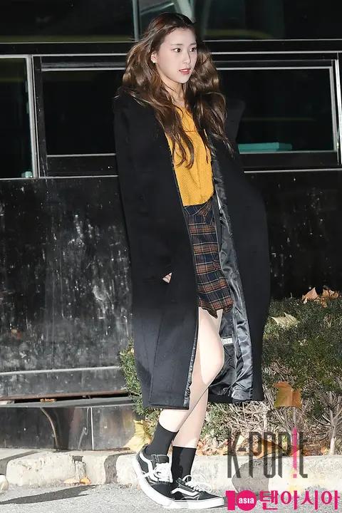 Nature, Yu Chae — Music Bank Arrival