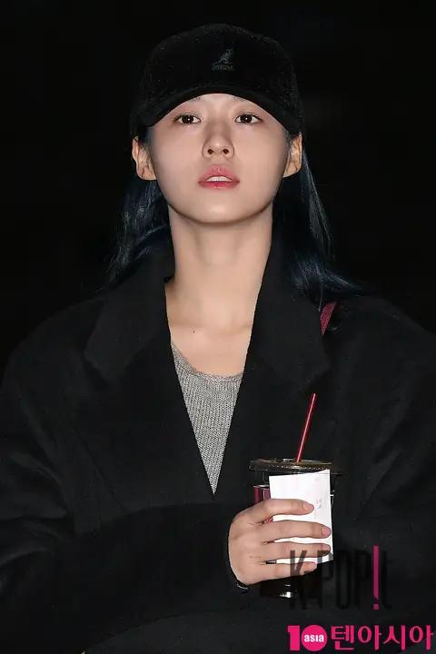 AOA, Seolhyun (AOA) — Music Bank Arrival