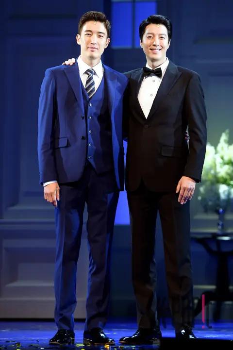 Kang Kyung-joon, Lee Dong-gun — Bodyguard Press Call