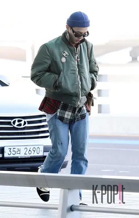 BIGBANG, G-Dragon — Airport