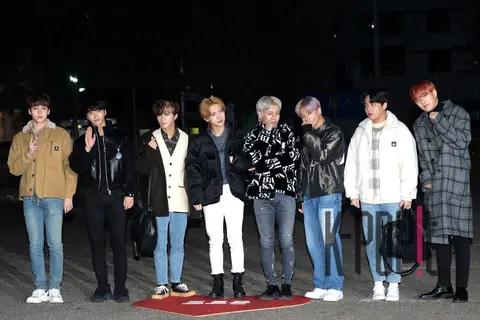 ATEEZ — Music Bank Arrival
