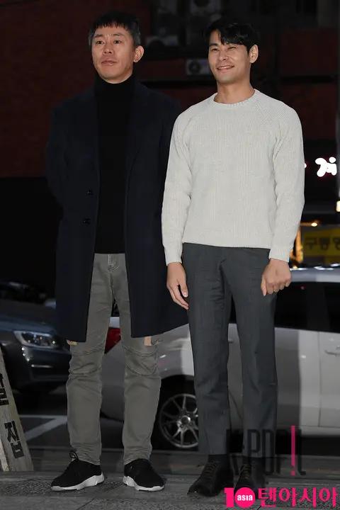 Choi Duk-mun, Oh Ryung — Money Game Wrap Party