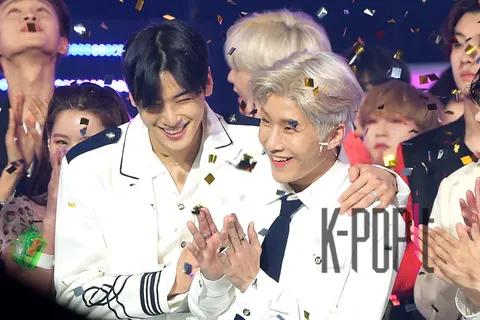 ASTRO, Cha Eun-woo, Jinjin — Show Champion